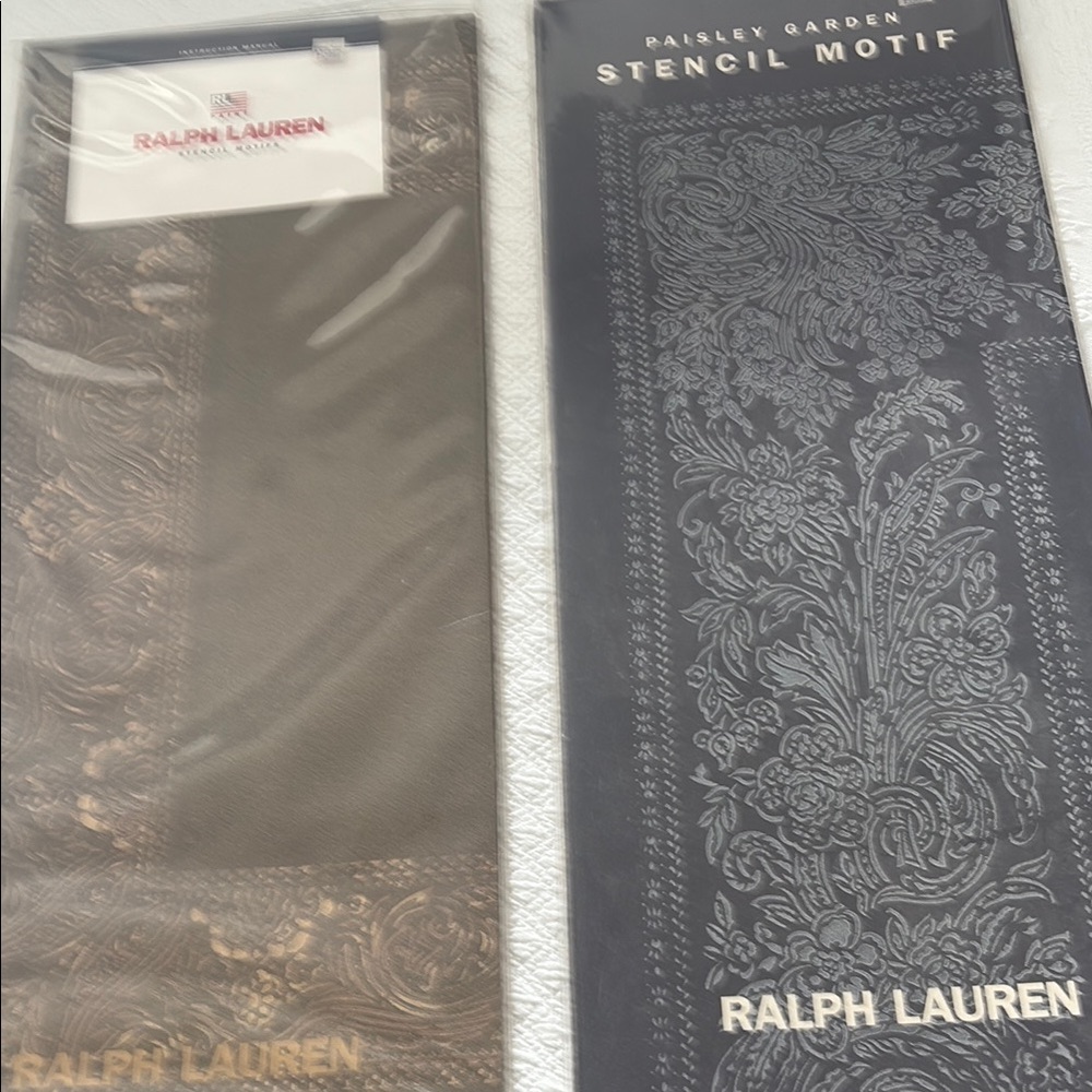 RALPH LAUREN STENCILS